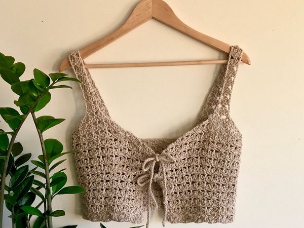 crochet Shell Top free pattern