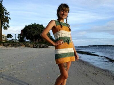 crochet The Trinity Dress easy pattern