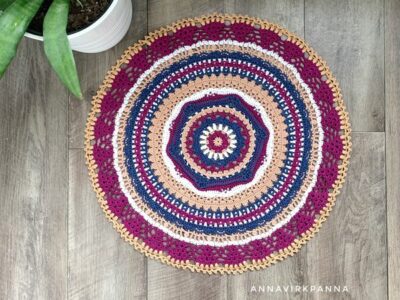 crochet Thursday Mandala free pattern