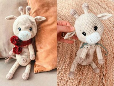 crochet Franky Giraffe Amigurumi free pattern