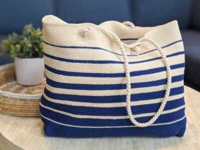 crochet Marina Tote free pattern