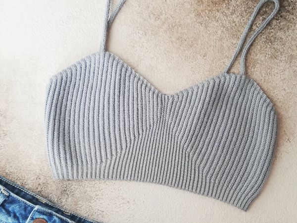 crochet TOP-BRA LINE easy pattern