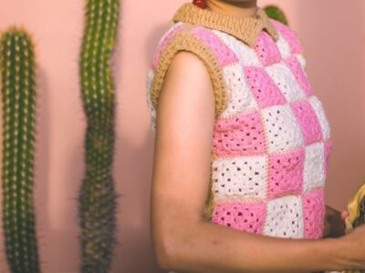 crochet The Aurora Vest easy pattern