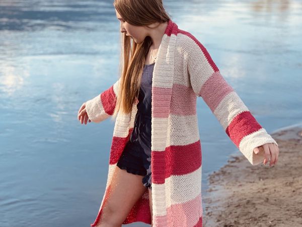 crochet The Lyndie Cardigan free pattern