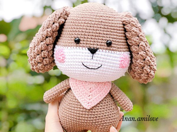 crochet A little Dog Amigurumi easy pattern