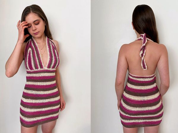 crochet Loja Dress easy pattern