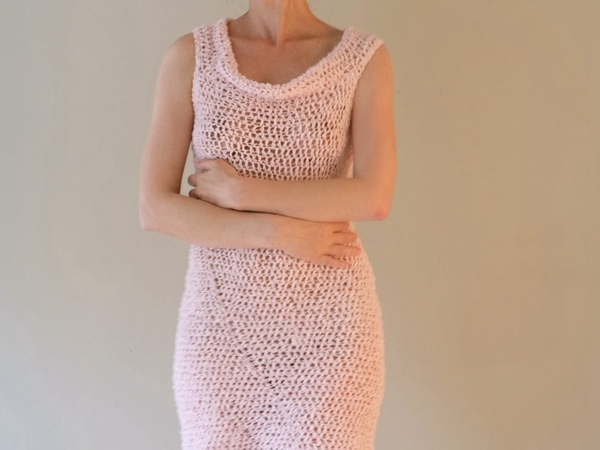 crochet Summer Beach Mini Dress easy pattern