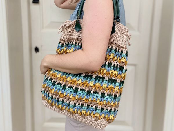 crochet Hayden Mosaic Bag free pattern