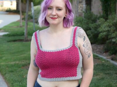 crochet Kelsey Tank Top free pattern