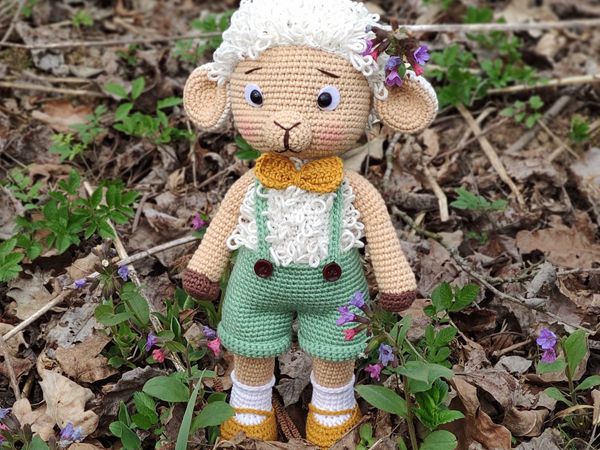 crochet Lamb Amigurumi easy pattern