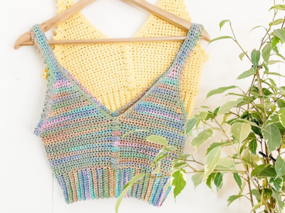 crochet Lyra Tank Top free pattern