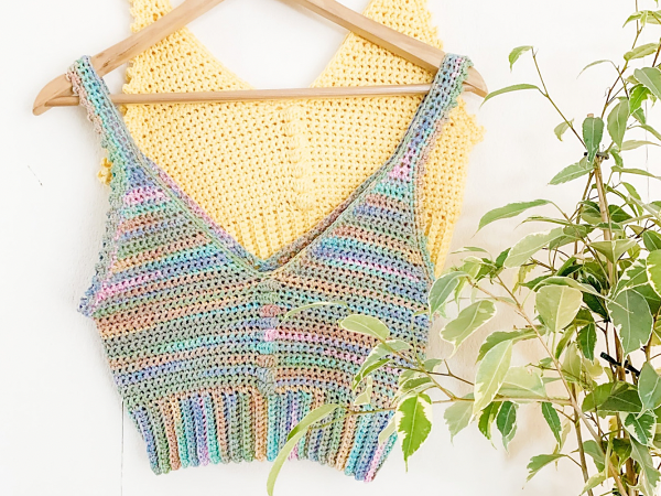 crochet Lyra Tank Top free pattern