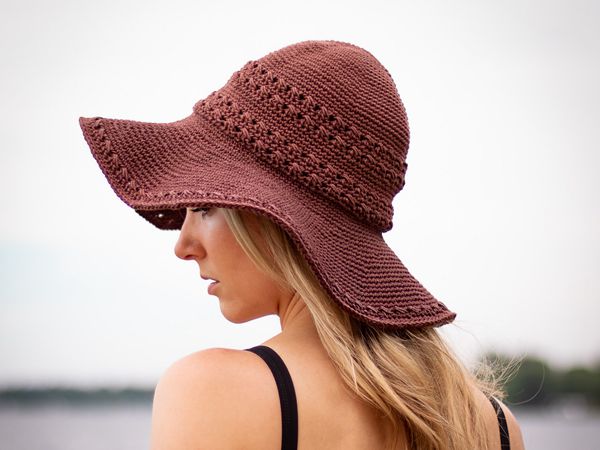 crochet Seaside Sun Hat free pattern