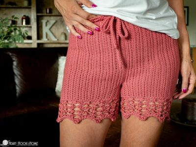 crochet Staycation Shorts free pattern