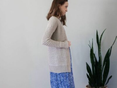 crochet Halsey Cardigan free pattern
