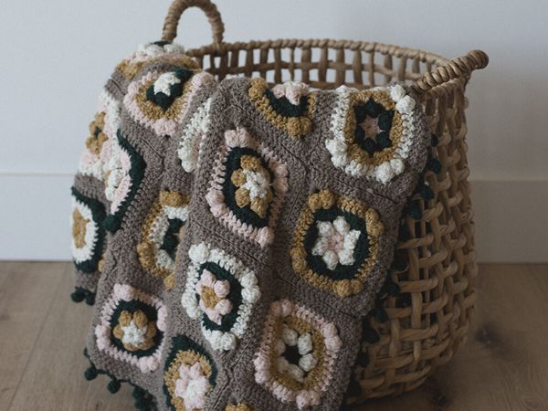 crochet Margo Baby Blanket free pattern