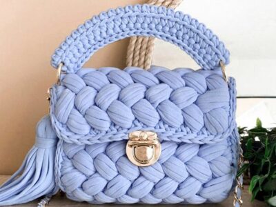 crochet Marshmallow Handbag easy pattern