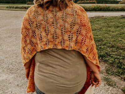 crochet Wichita Shawl free pattern