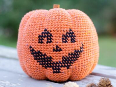 crochet Halloween Pumpkin easy pattern
