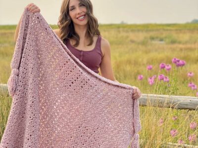 crochet The Thistle Throw free pattern