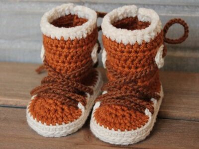 crochet Bekley Snow Boots easy pattern