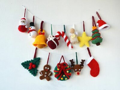 crochet Christmas Ornaments easy pattern
