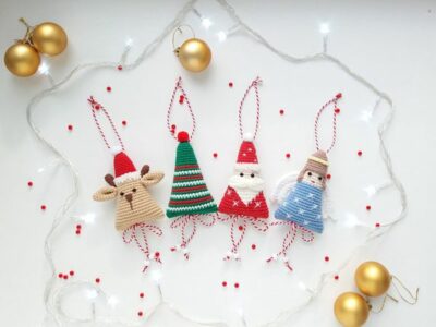 crochet Christmas Holiday Decoration easy pattern