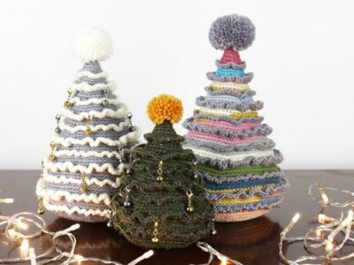 crochet Christmas Stitchmas Tree free pattern
