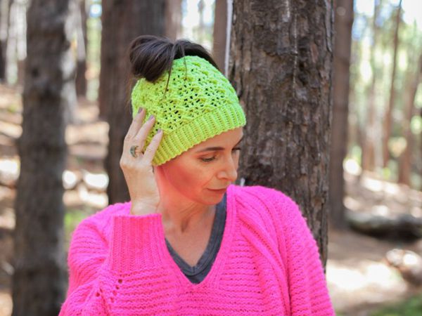 crochet Crossy Road Beanie free pattern