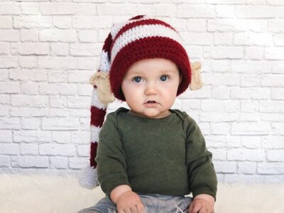 crochet Elf Hat With Ears free pattern