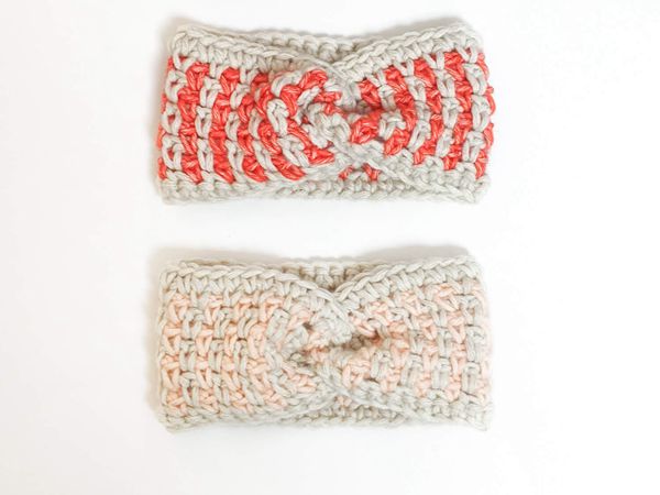 crochet Headband With A Twist free pattern