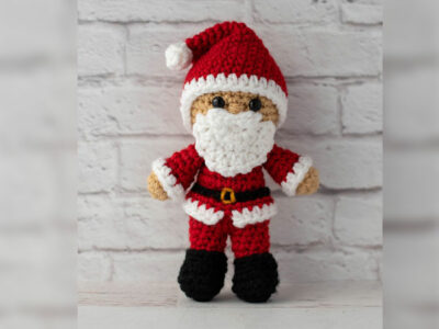 crochet Santa Doll free pattern