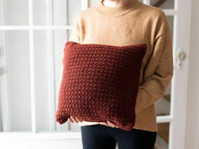 crochet Spice Pillow free pattern