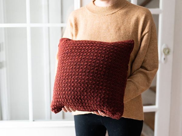 crochet Spice Pillow free pattern