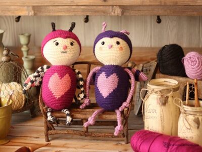 crochet Love Bug free pattern