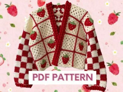 crochet Picnic Cardigan easy pattern