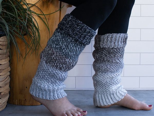 crochet Easy Leg Warmers free pattern