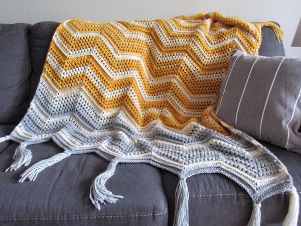 For the Love of Texture Afghan