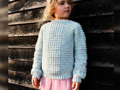 crochet Jamie Sweater free pattern