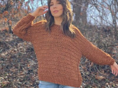 crochet The Stony Shore Pullover free pattern