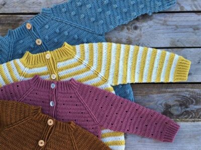 crochet EenyMeeny Cardigan easy pattern