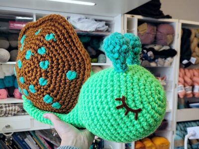 crochet Cookie Snail free pattern