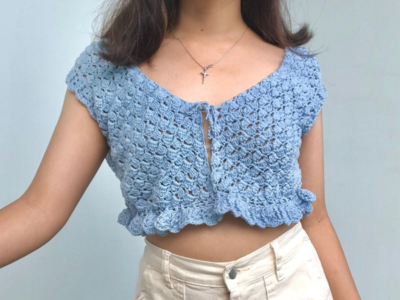 crochet Maisie Top easy pattern
