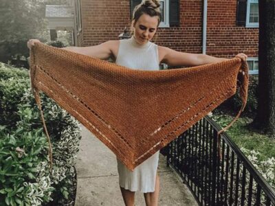 crochet Outlander Inspired Shawl easy pattern