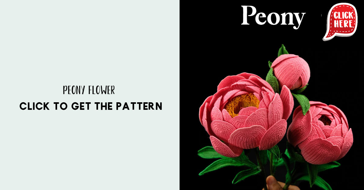 Peony Flower Share A Pattern
