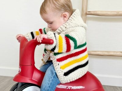 crochet Baby Adventure Sweater free pattern