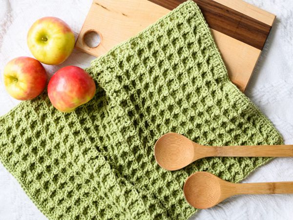 crochet Dishie Towel free pattern