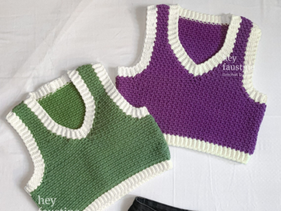 crochet Rory Vest easy pattern