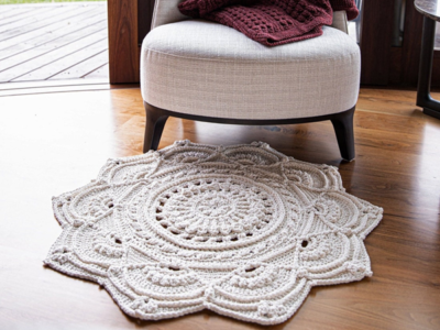 crochet Adinah Doily easy pattern