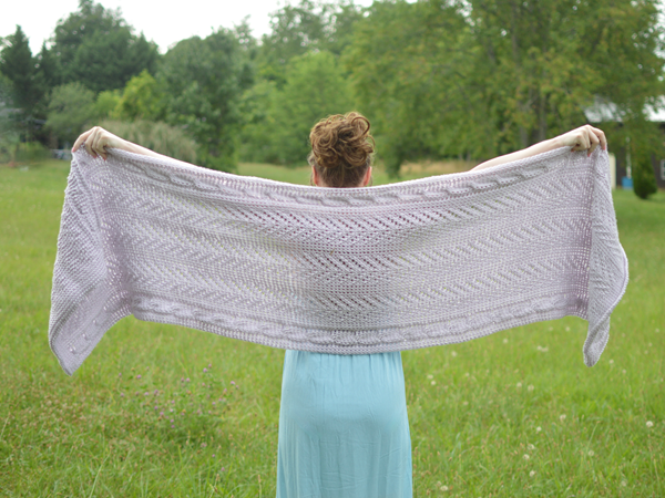 crochet Alex In Cable Land Shawl free pattern